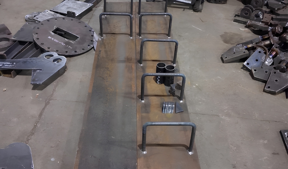 Hasil fabrikasi prototipe logam